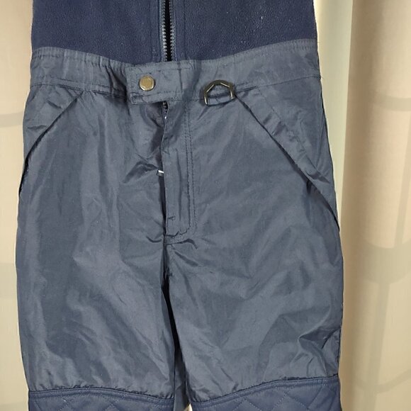 32 Degrees Weatherproof Blue Insulated Snow Suit Overalls Size 6 - Picture 4 of 15